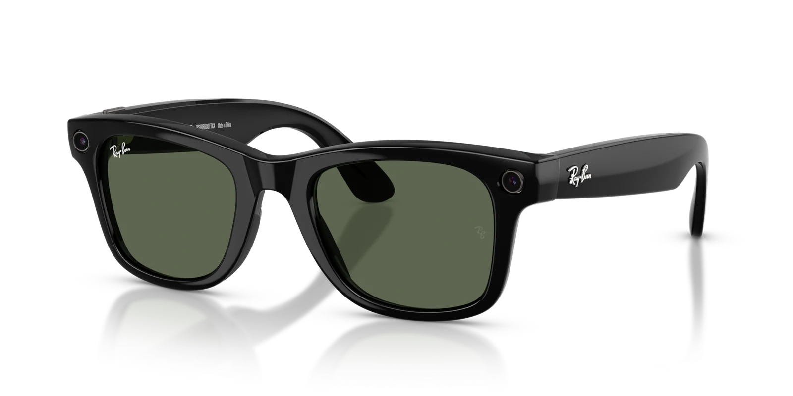 Ray-Ban Meta Gen 2 Wayfarer, Black, G-15 Green, L (53-22)