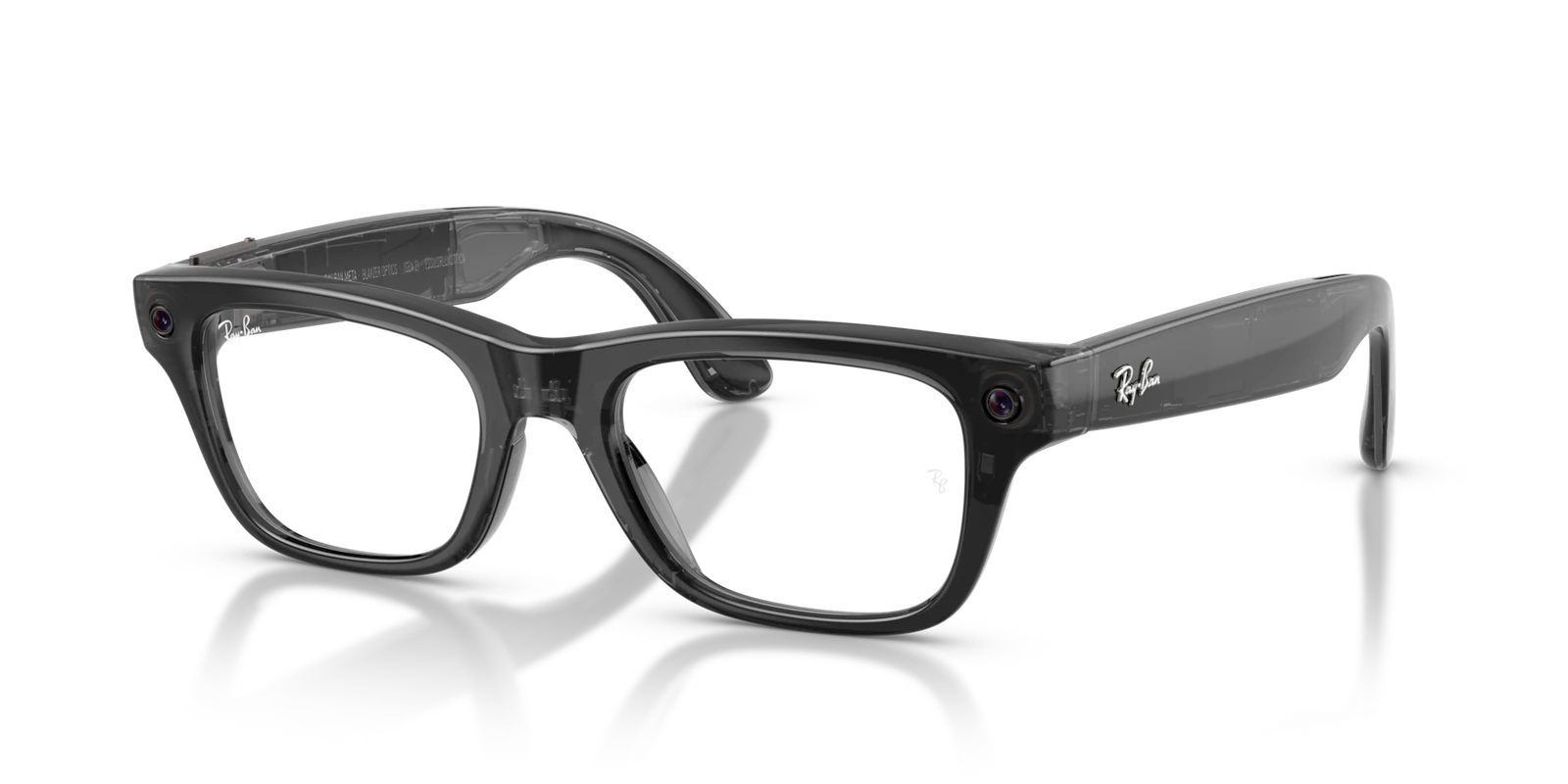 Ray-Ban Meta Gen 2 Blayzer Optics, Transparent Black, L (54-19)