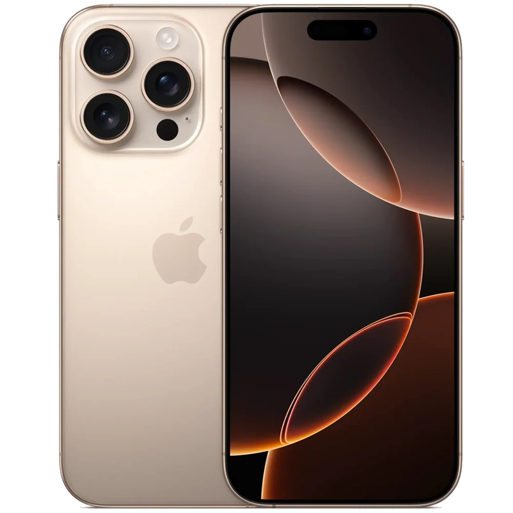 Apple iPhone 16 Pro, 256 ГБ, Пустынный титан, SIM + eSIM