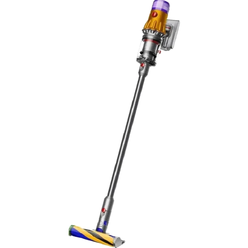 Беспроводной вертикальный пылесос Dyson V12 Detect Slim Absolute (SV46) (Yellow/Nickel) (2023)