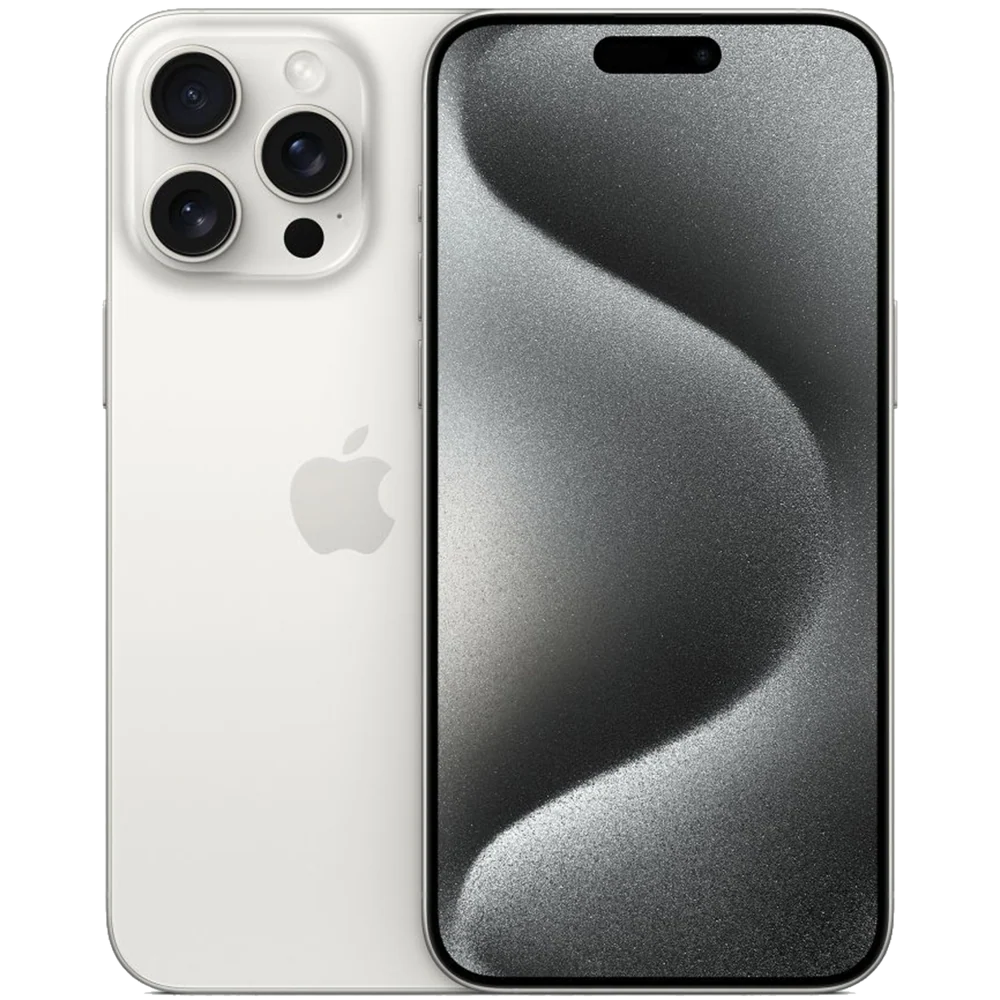 iPhone 15 Pro Max, 256 ГБ, Белый титан, SIM + eSIM