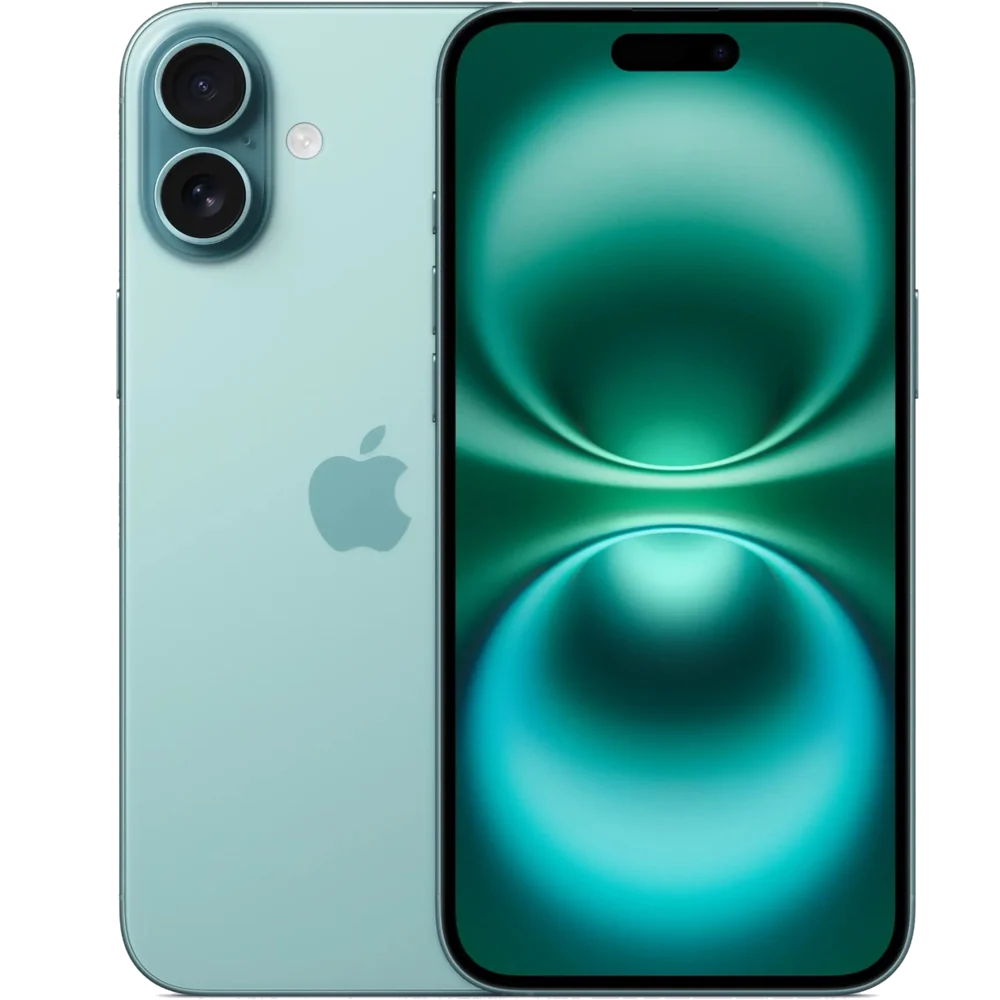 iPhone 16 Plus, 256 ГБ, Бирюзовый, SIM + eSIM