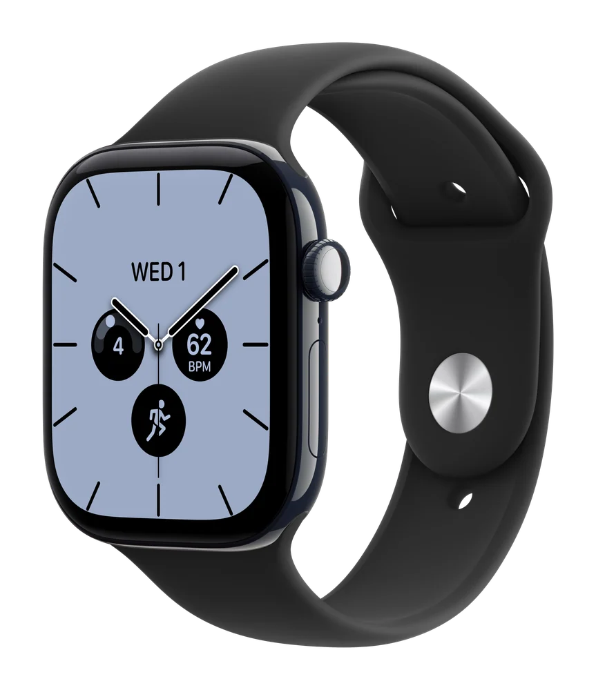 Apple Watch Series 12, Керамика, Ночной синий, 42 мм, GPS + Cellular