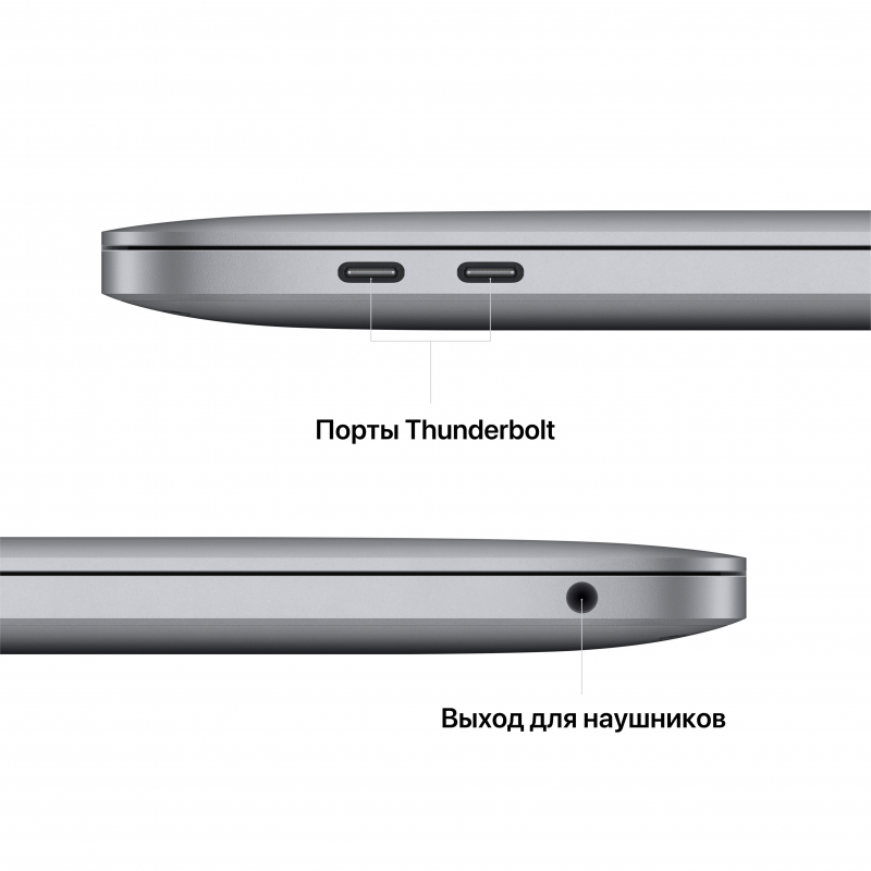 Ноутбук Apple MacBook Pro 13.3" (M2, 8Gb, 256Gb SSD/Touch bar) Серый космос (MNEH3)
