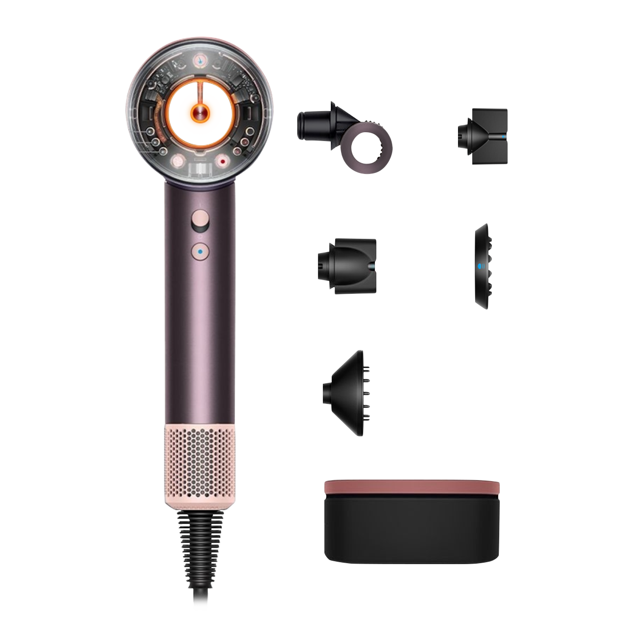Фен Dyson HD16 Supersonic Nural Hair Dryer Straight+Wavy (Ceramic Pink/Rose Gold) (2024)