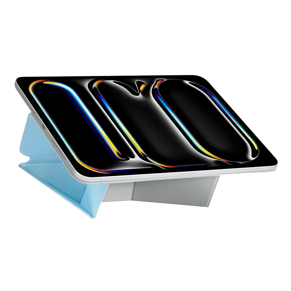 Чехол MOFT Dynamic Folio для планшета iPad Pro 11′′ (M4/M5) голубой с серым