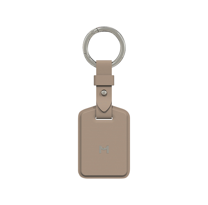 Bluetooth метка Magssory Ultima Geo Mini Tag, с поддержкой Find My, latte, Латте