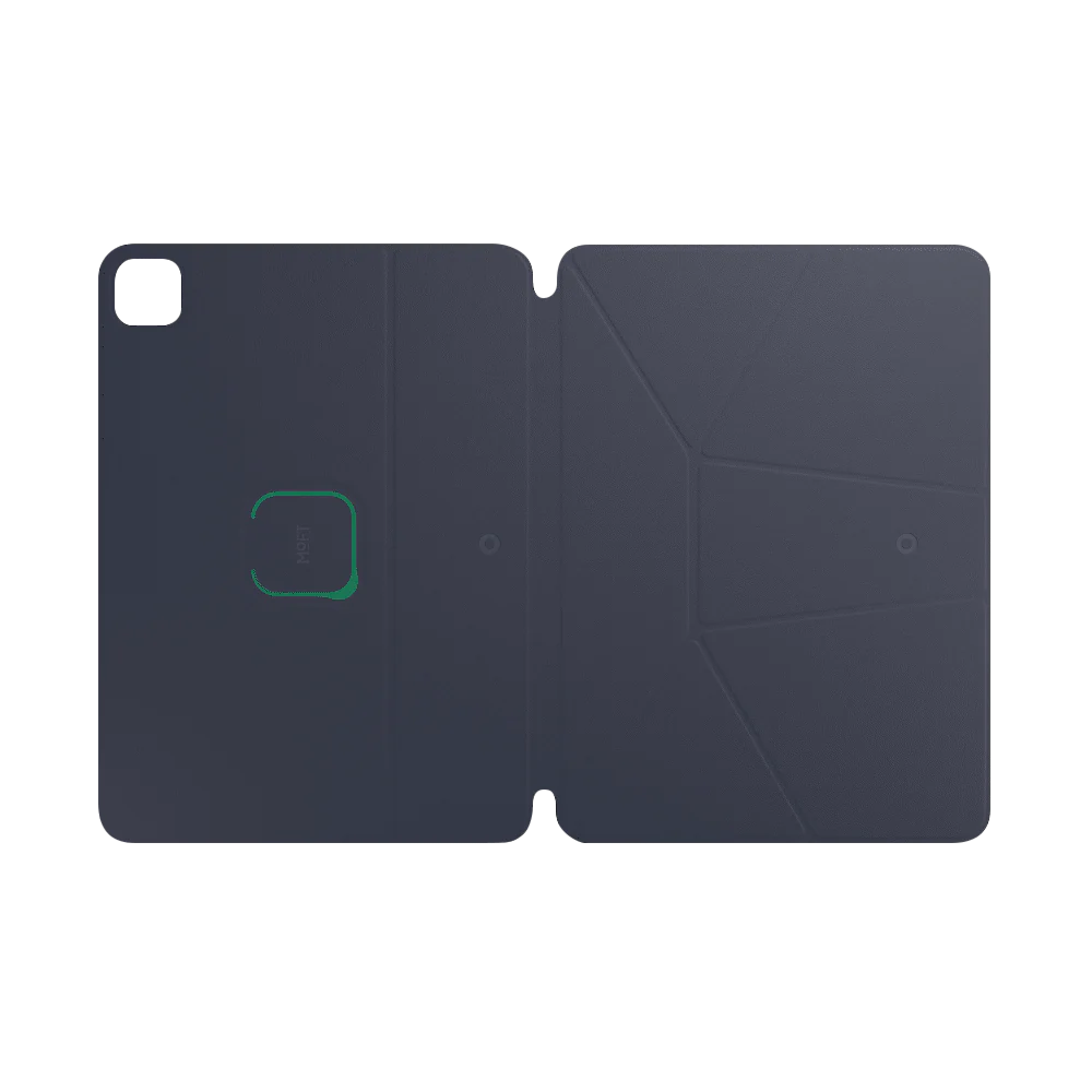 Чехол MOFT Dynamic Folio для планшета iPad Pro 11′′ (M4/M5) синий с зелёным