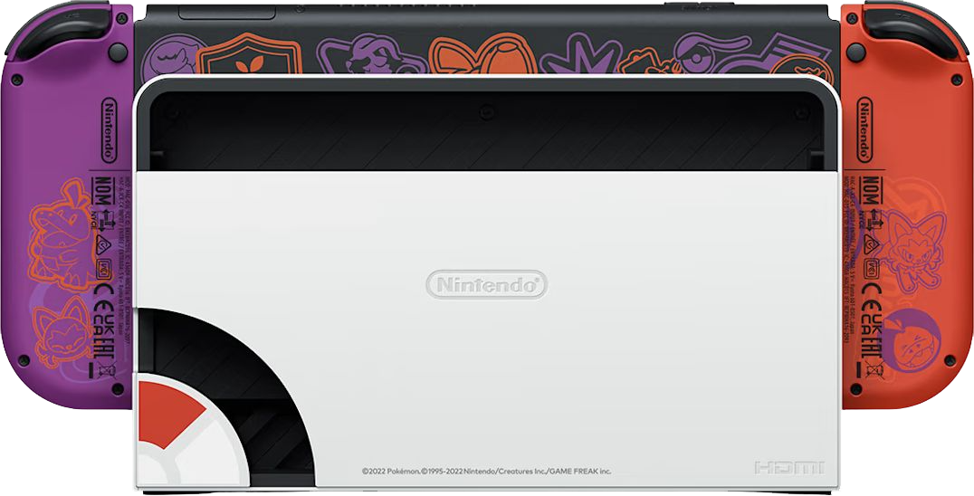 Игровая приставка Nintendo Switch OLED 64GB (Pokemon Scarlet and Violet Edition)