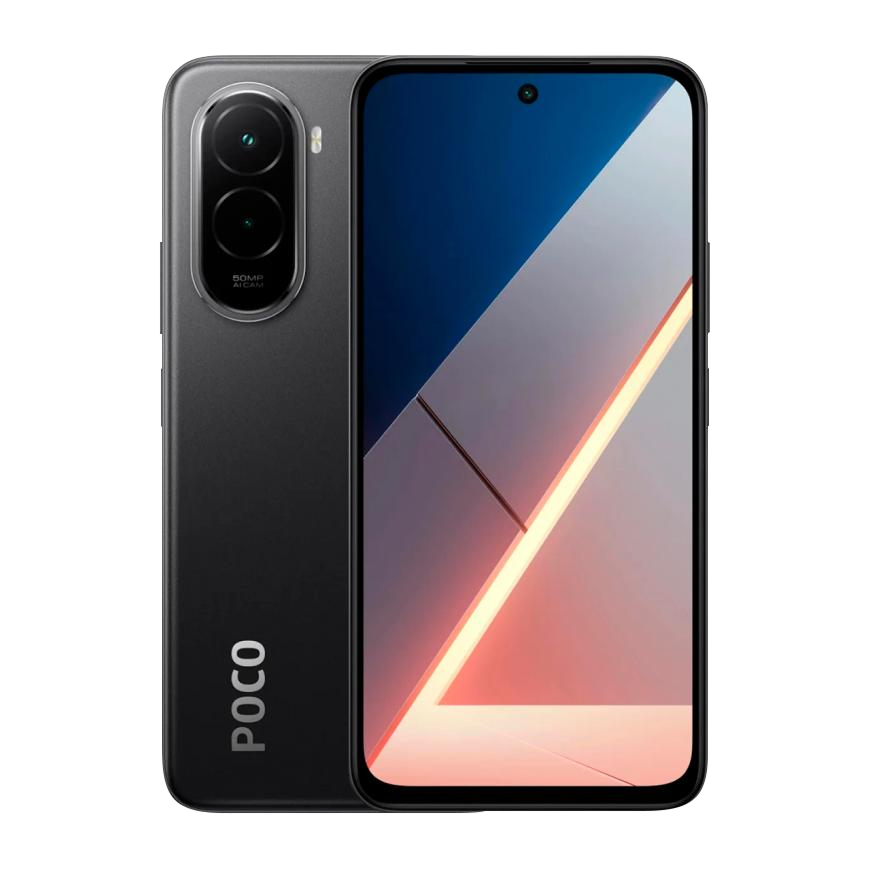 Смартфон Xiaomi POCO M7 4G 6 ГБ + 128 ГБ (Чёрный | Black) (версия Global)