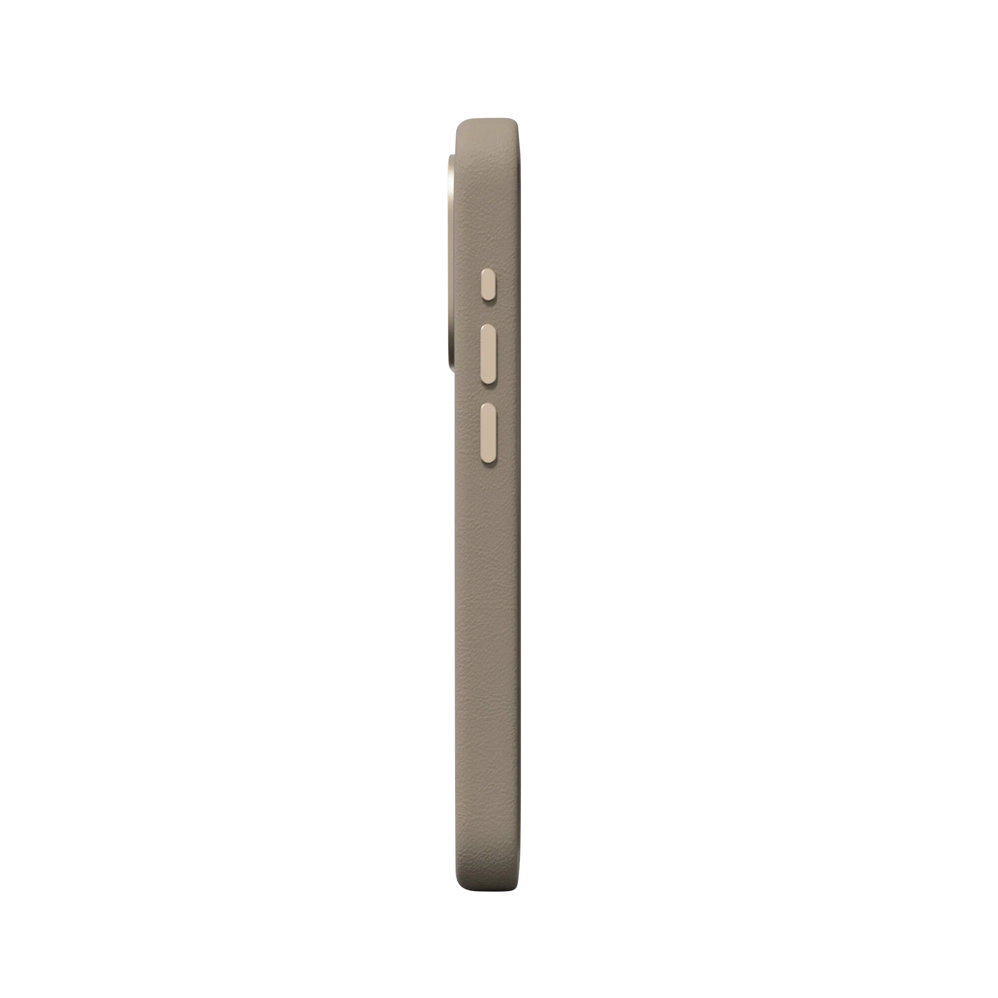 Чехол Magssory Eco Leather Case для iPhone 15 Pro, экокожа, с магнитами, совместимые с MagSafe, Латте