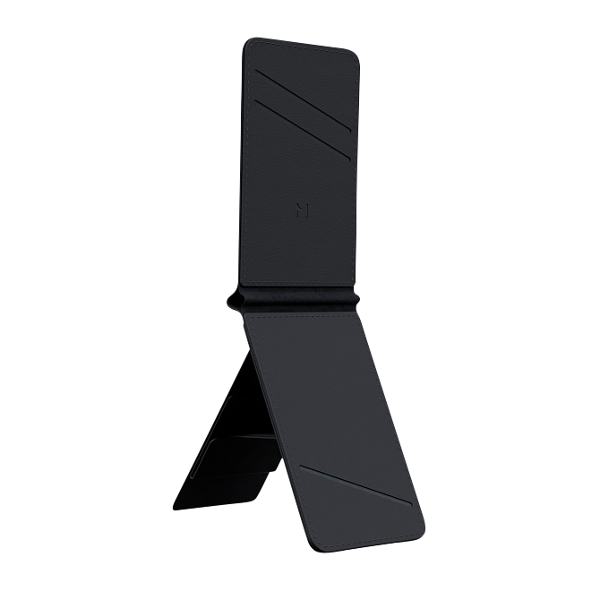 Кошелек-кардхолдер с функцией штатива Magssory Tripod Magnetic Vlog Wallet, совместимый с MagSafe , midnight, Миднайт