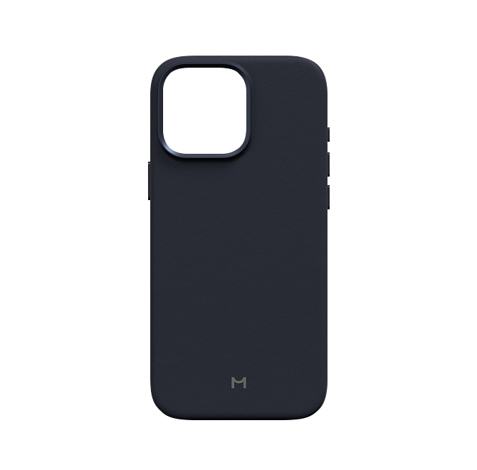 Чехол Magssory Eco Leather Case для iPhone 16 Pro Max, экокожа, с магнитами, совместимые с MagSafe, Синий