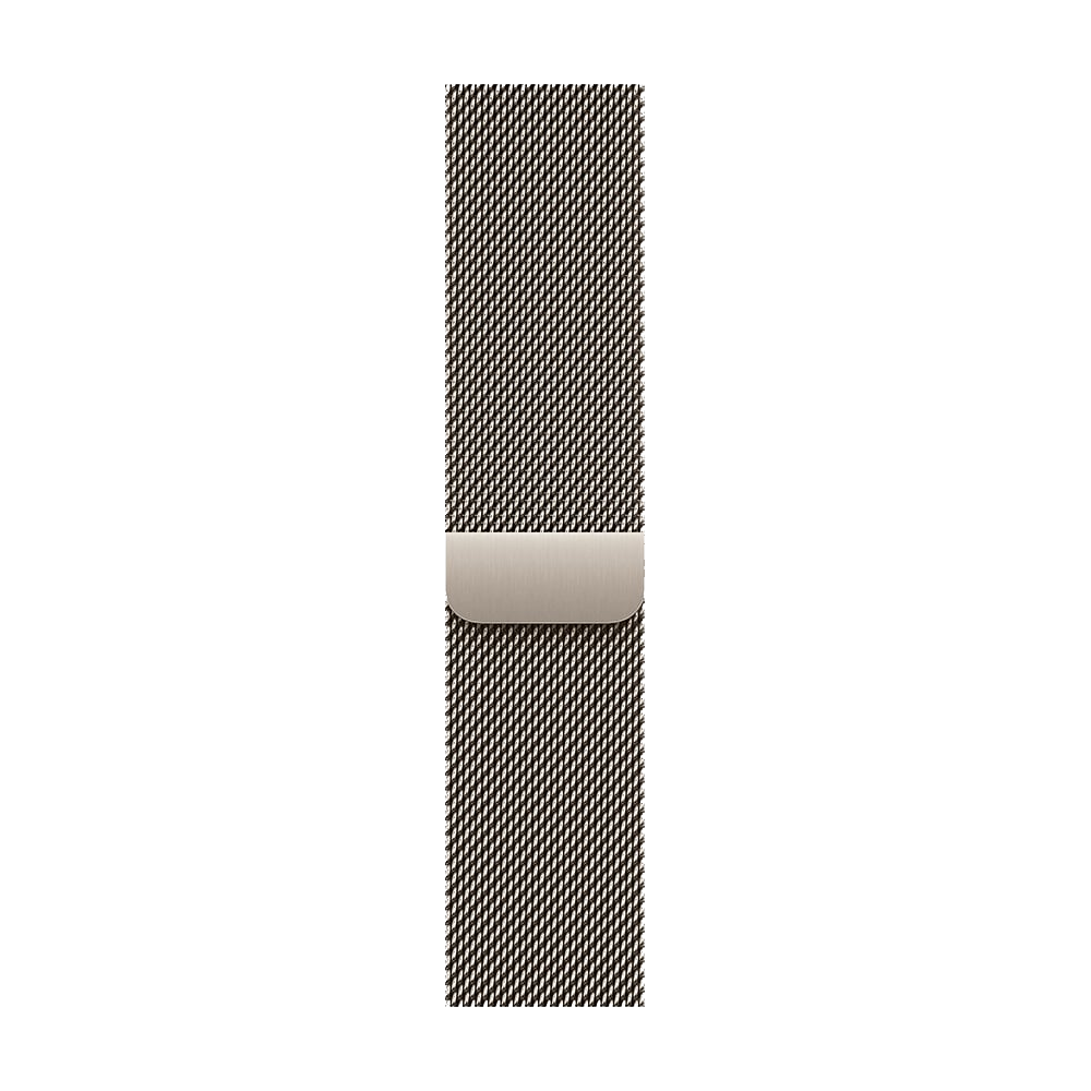 Часы Apple Watch Series 10 46mm Natural Titanium Case, Milano Loop (Natural) S/M