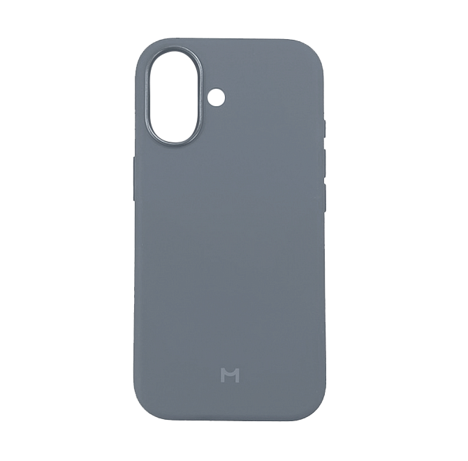 Чехол Magssory для iPhone 17, силикон, с магнитами, совместимый с MagSafe, Серый