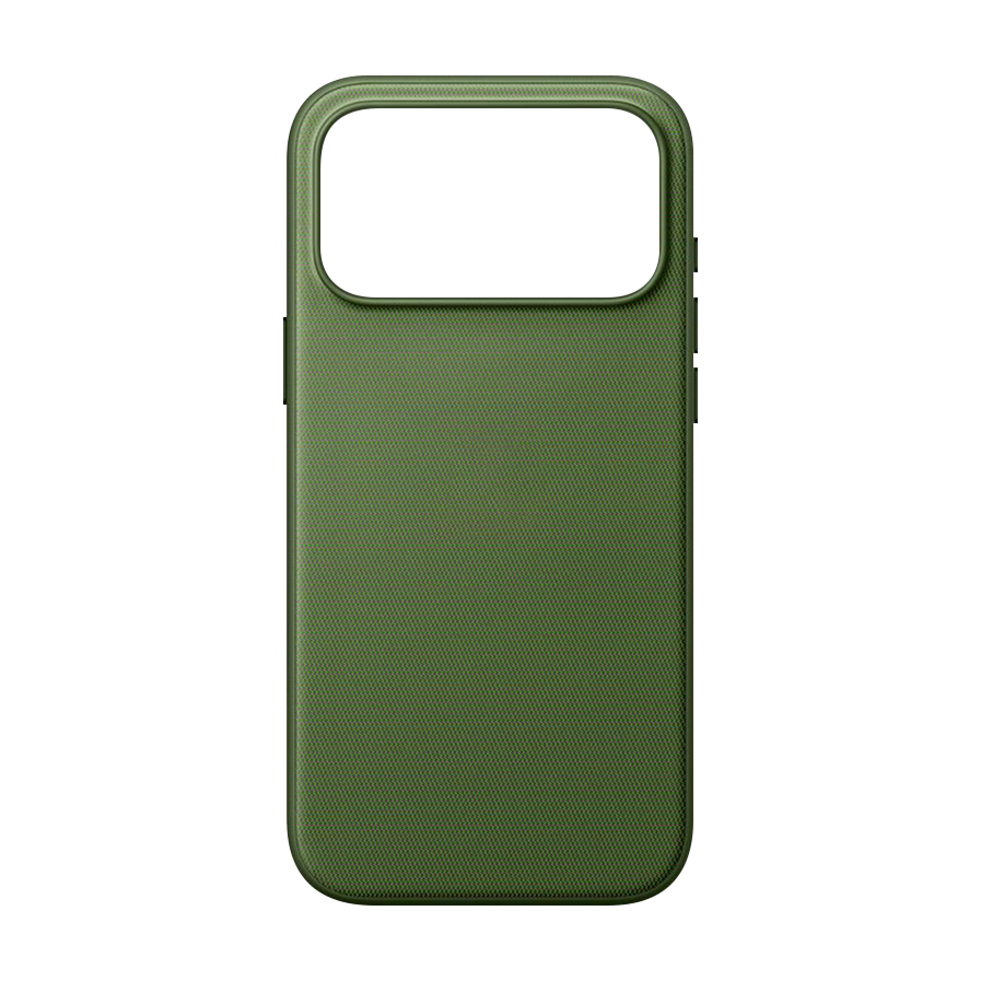 Тканевый чехол Apple TechWoven Case для iPhone 17 Pro Max зелёный