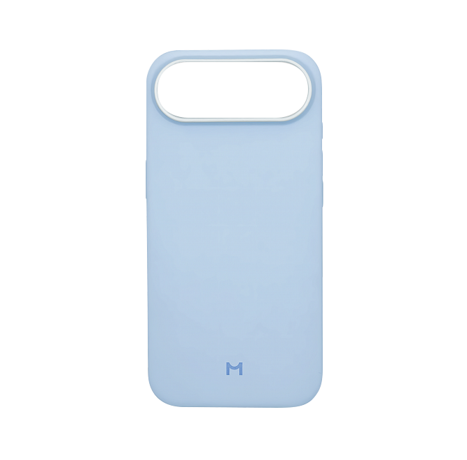 Чехол Magssory для iPhone 17 Air, силикон, с магнитами, совместимый с MagSafe, голубой, Синий