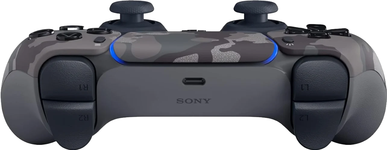 DualSense PS5 Gray Camouflage (серый камуфляж)