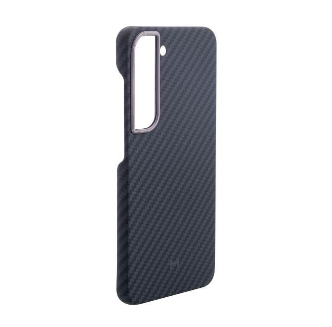 Чехол Magssory для Samsung Galaxy S23, кевлар (арамид), с магнитами, черный, Черный