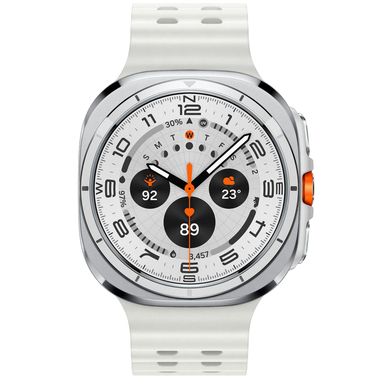 Умные часы Samsung Galaxy Watch Ultra 47мм LTE (Белый титан)