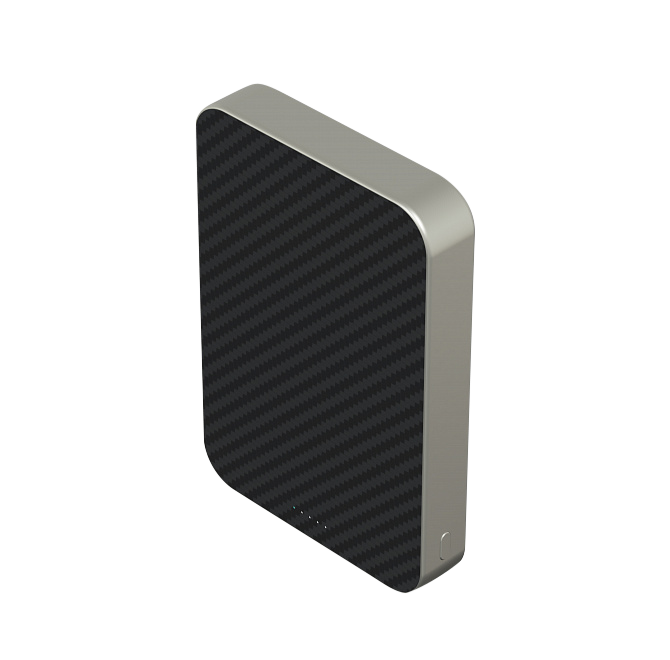 Беспроводной внешний аккумулятор Magssory Pride Pro 10K Magnetic Power Bank, с поддержкой Qi2, Титан