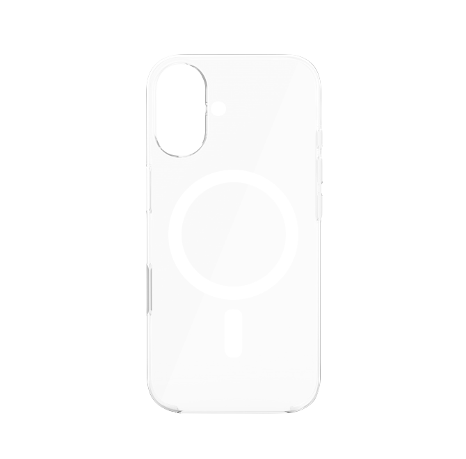 Чехол Magssory для iPhone 17 , поликарбонат, с магнитами, с MagSafe, Прозрачный