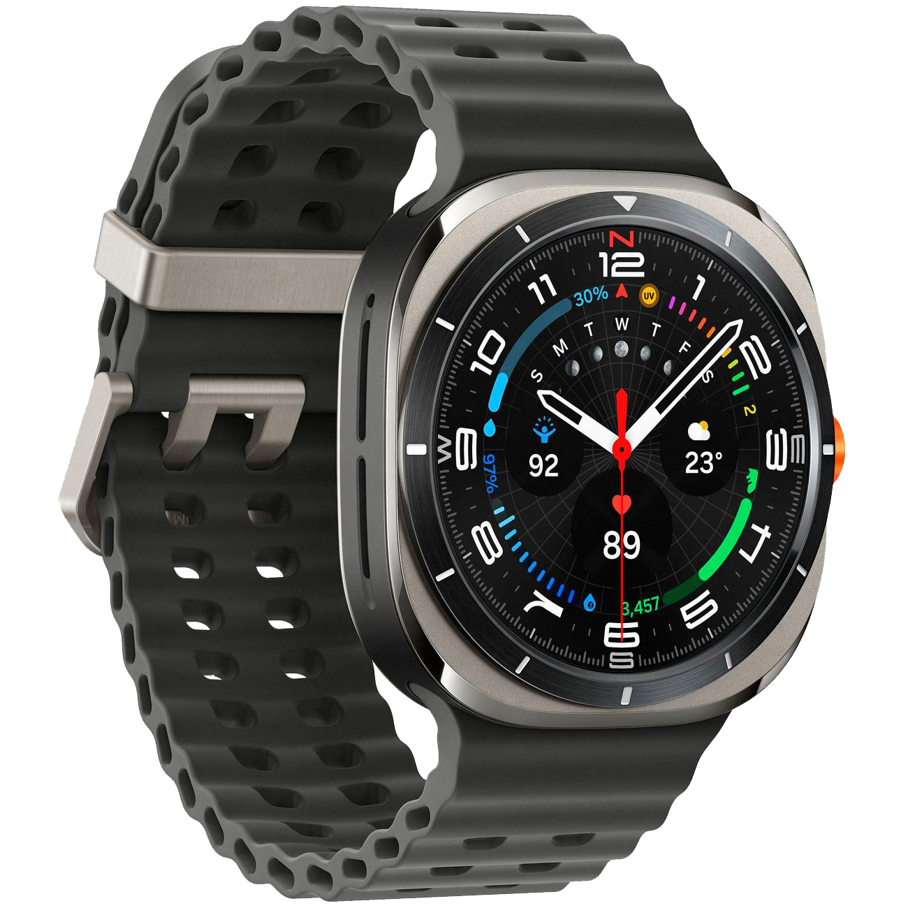 Умные часы Samsung Galaxy Watch Ultra 47мм LTE (Серебряный титан)