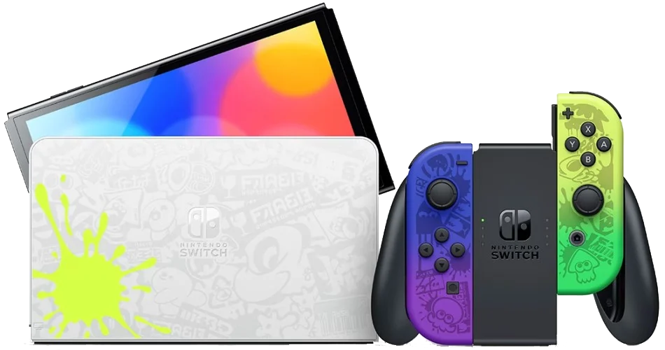 Игровая приставка Nintendo Switch OLED 64GB (Splatoon 3 Edition)