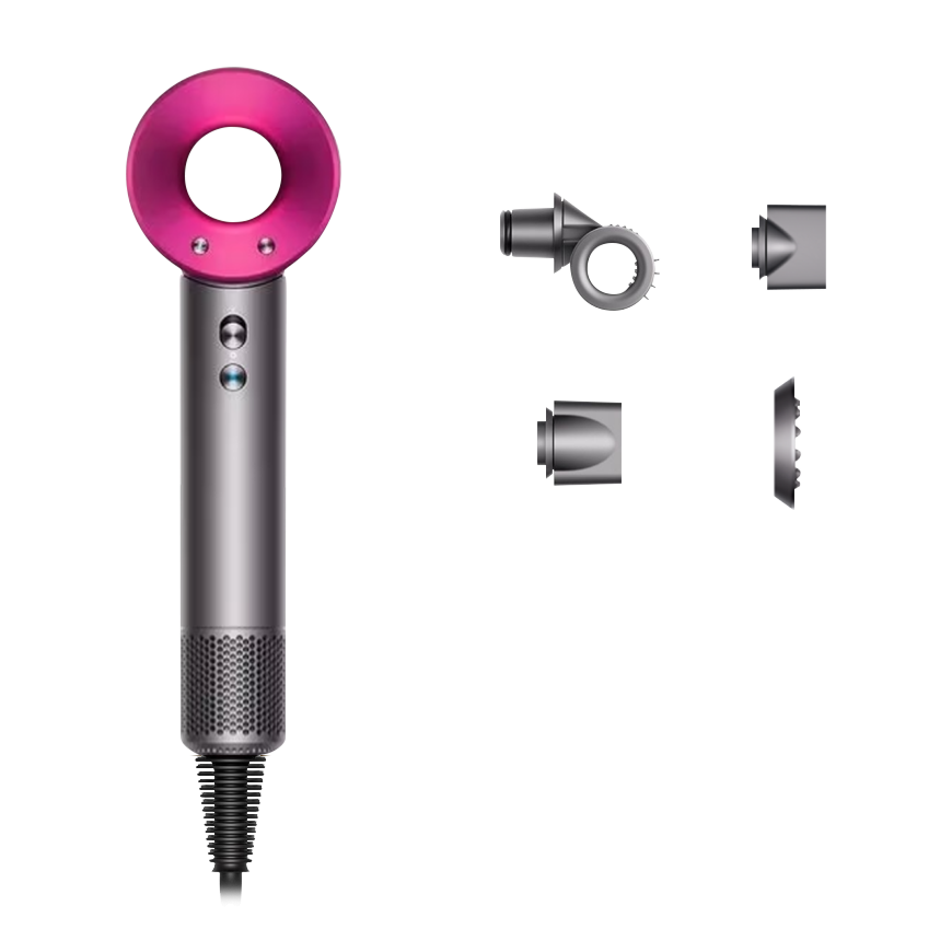 Фен Dyson HD15 Supersonic Professional (Iron/Fuchsia) (2023)