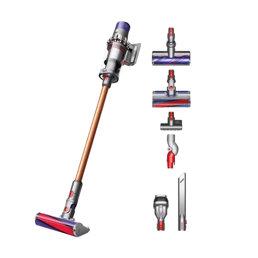 Беспроводной вертикальный пылесос Dyson V10 Cyclone Absolute (SV27) (Nickel/Copper) (2021)
