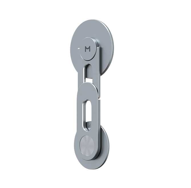 Универсальный держатель для телефона Magssory Flex, с магнитами, совместимый с MagSafe, темно-серый, Темно-серый