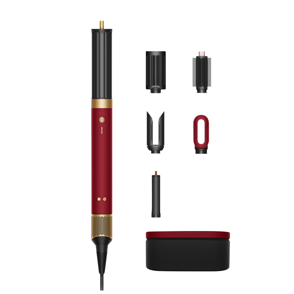 Стайлер Dyson HS09 Hairstyler Air Lab Coanda 2x Complete Straight+Wavy (Red Velvet/Gold) (2025)