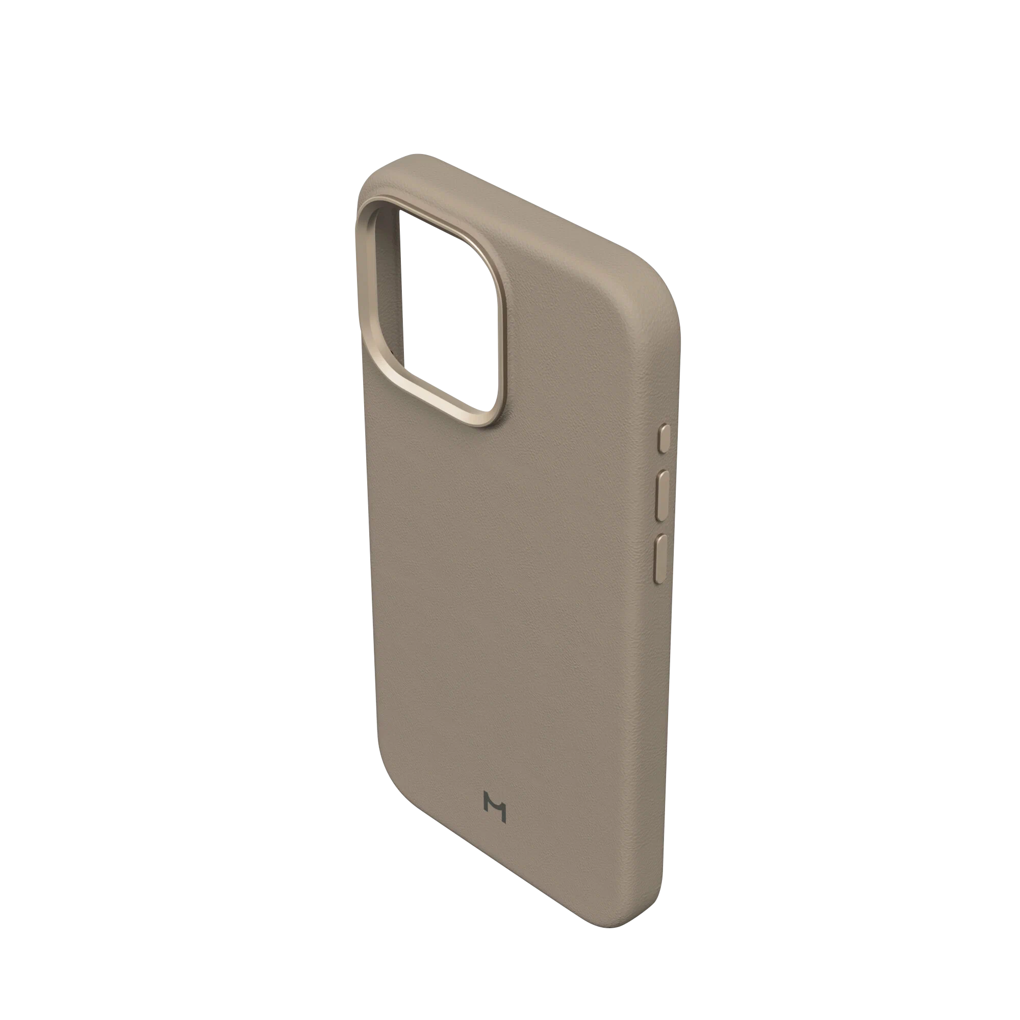 Чехол Magssory Eco Leather Case для iPhone 15 Pro Max, экокожа, с магнитами, совместимые с MagSafe, Латте