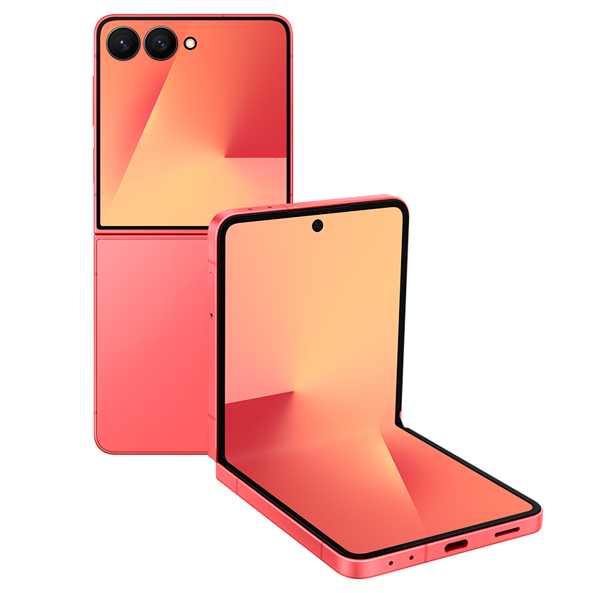Смартфон Samsung Galaxy Z Flip7 12 ГБ | 256 ГБ (Коралловый | Coralred) (Exynos)