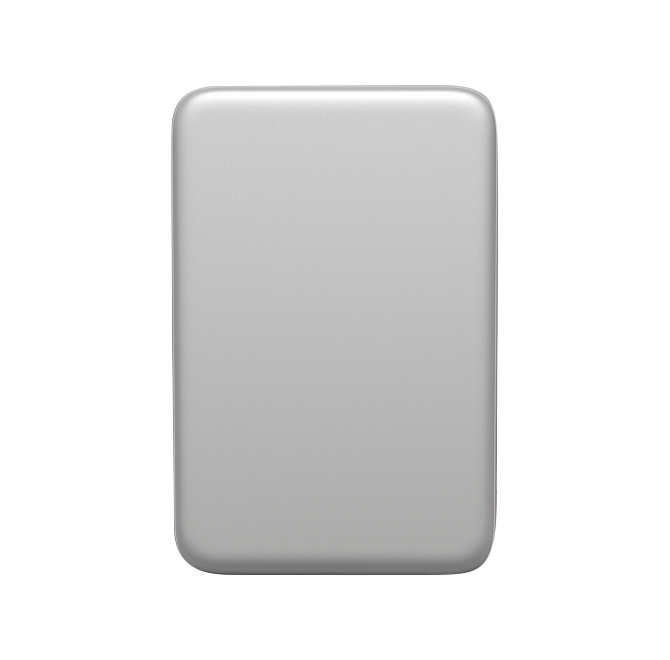 Беспроводной внешний аккумулятор Magssory Core 5K, с магнитами, совместимый с MagSafe, Silver, Серебро