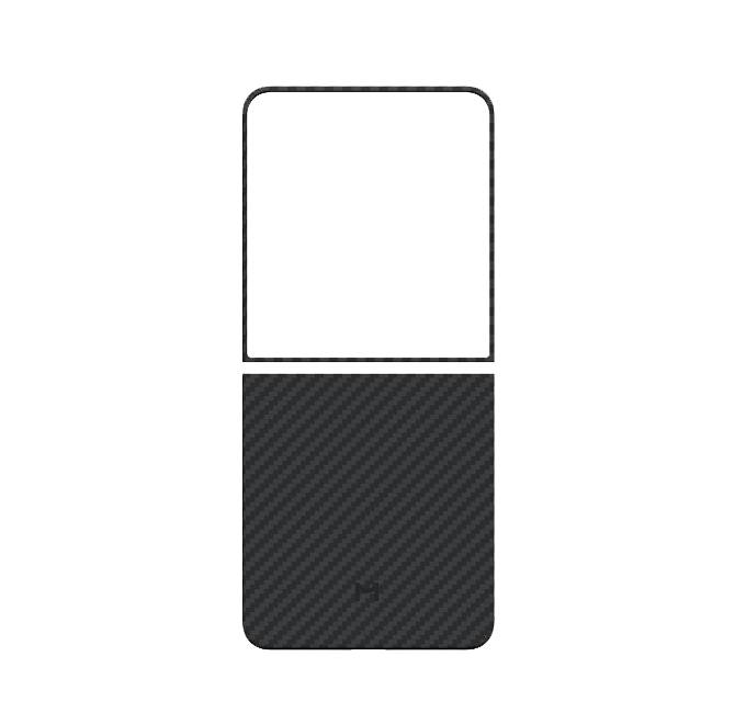 Чехол Magssory для Samsung Galaxy Z Flip7, кевлар (арамид), с магнитами, Черный