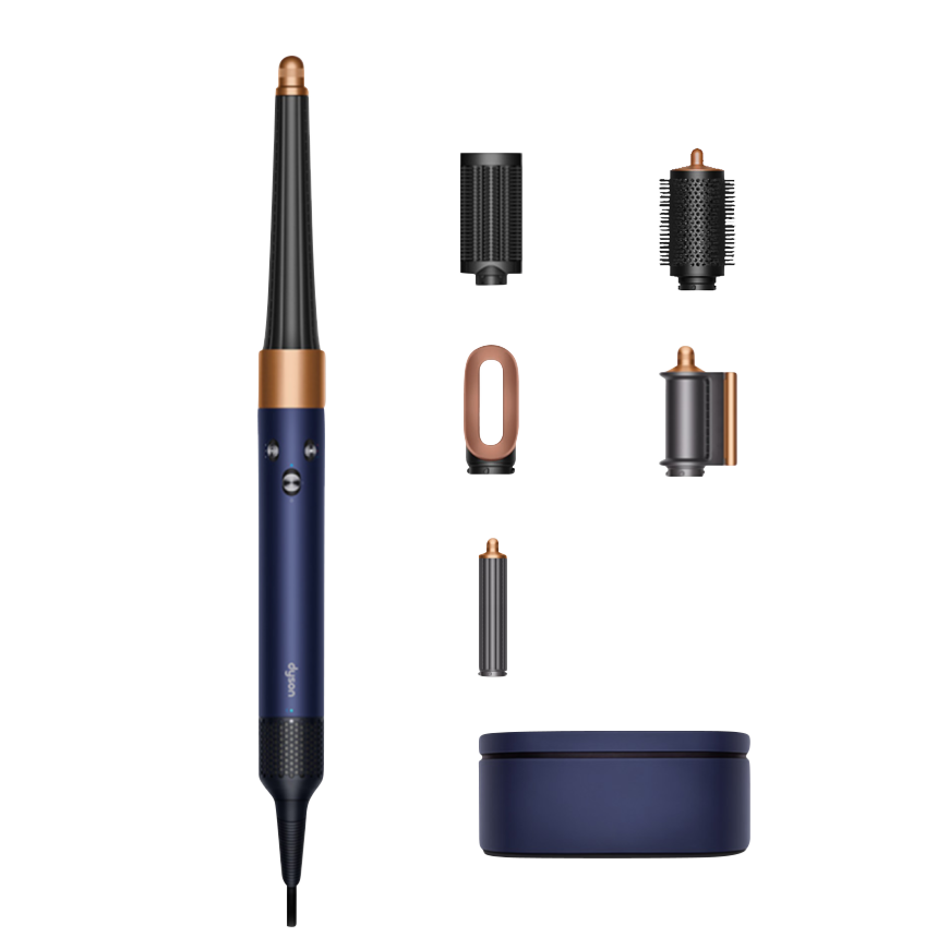 Стайлер Dyson HS08 Hairstyler Airwrap i.d. Straight+Wavy (Prussian Blue/Rich Copper) (2025)
