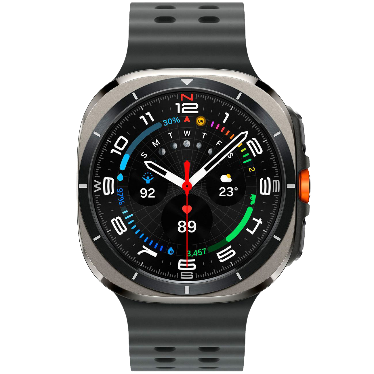 Умные часы Samsung Galaxy Watch Ultra 47мм LTE (Серебряный титан)
