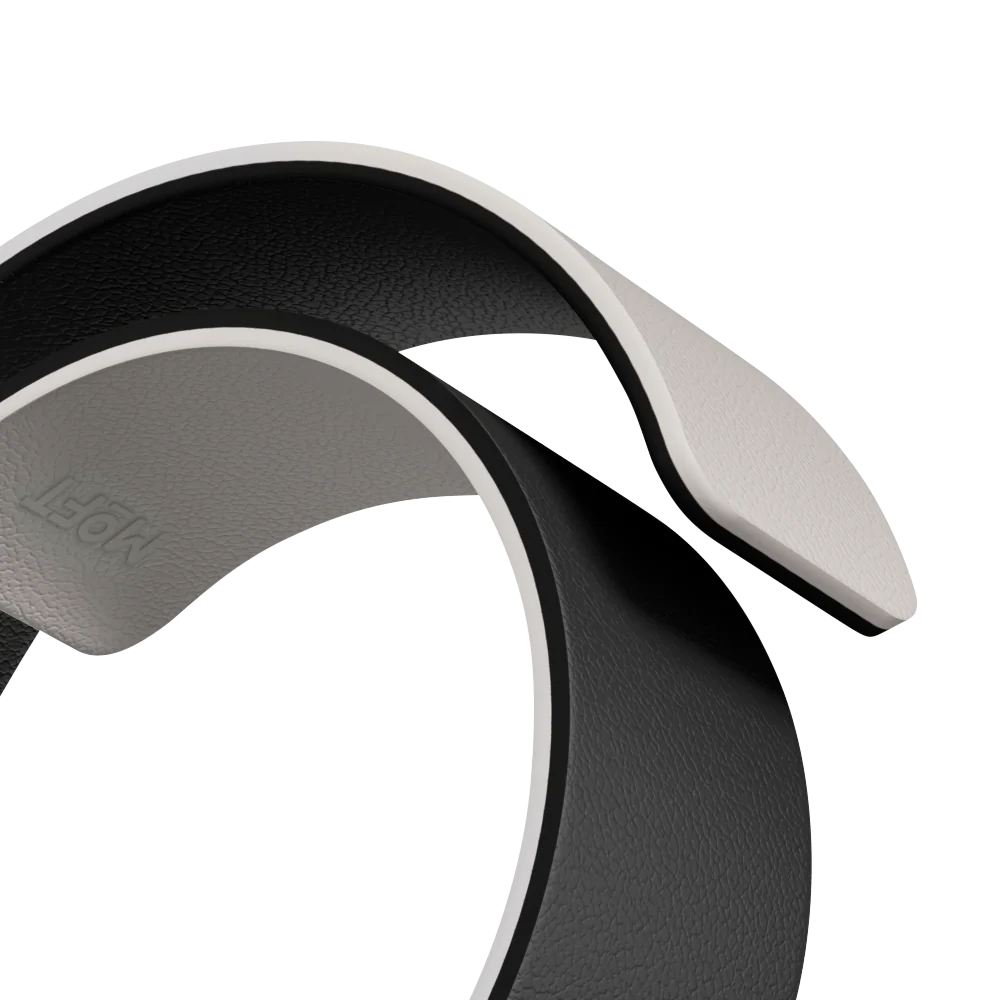 Ремешок MOFT Snap Duo Watch Band для Apple Watch чёрный+бежевый 40/41/42 мм