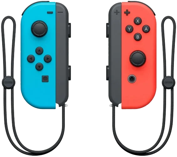 Игровая приставка Nintendo Switch OLED 64GB (неоновый красный/неоновый синий) (AZ)