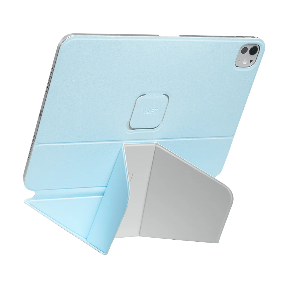 Чехол MOFT Dynamic Folio для планшета iPad Pro 11′′ (M4/M5) голубой с серым