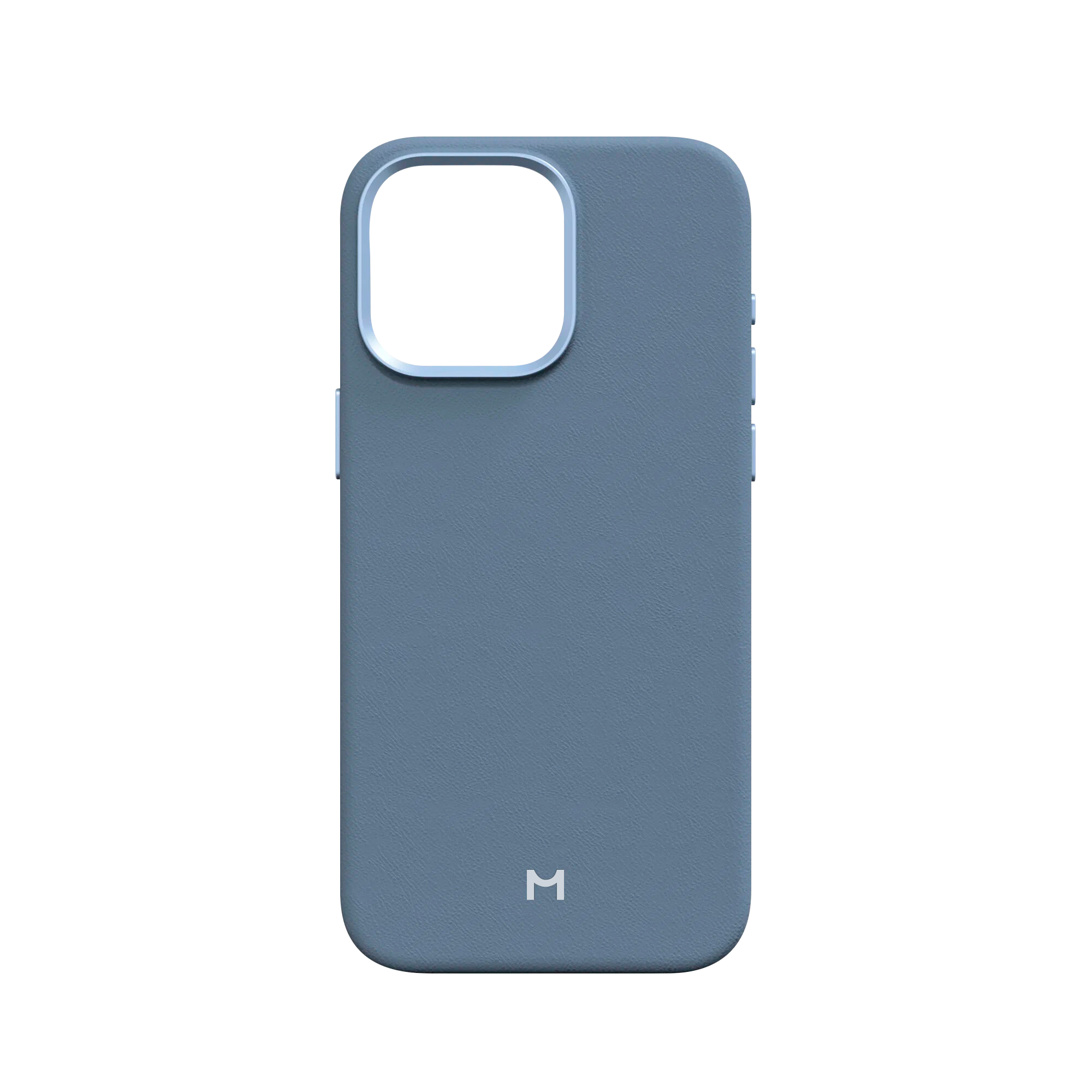 Чехол Magssory Eco Leather Case для iPhone 15 Pro, экокожа, с магнитами, совместимые с MagSafe, Синий