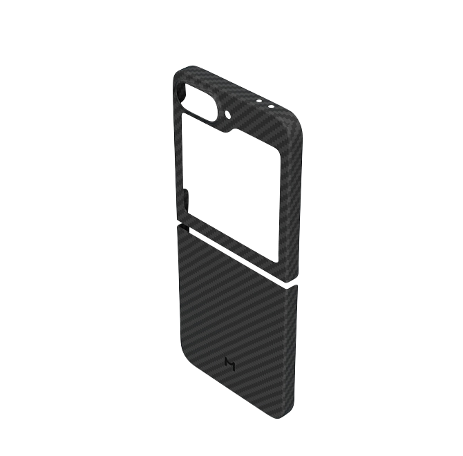 Чехол magssory для Samsung Galaxy z flip 6, кевлар (арамид), с магнитами, Черный