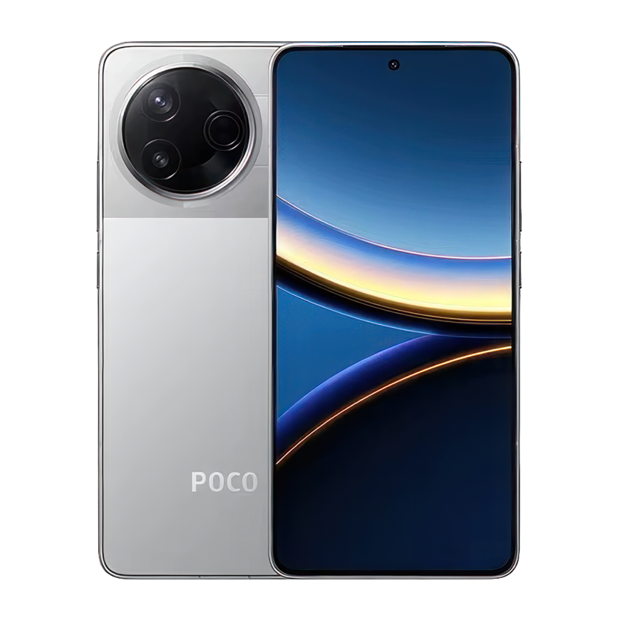 Смартфон Xiaomi Poco F7 Pro 12 ГБ + 256 ГБ (Серебристый | Silver) (версия Global)