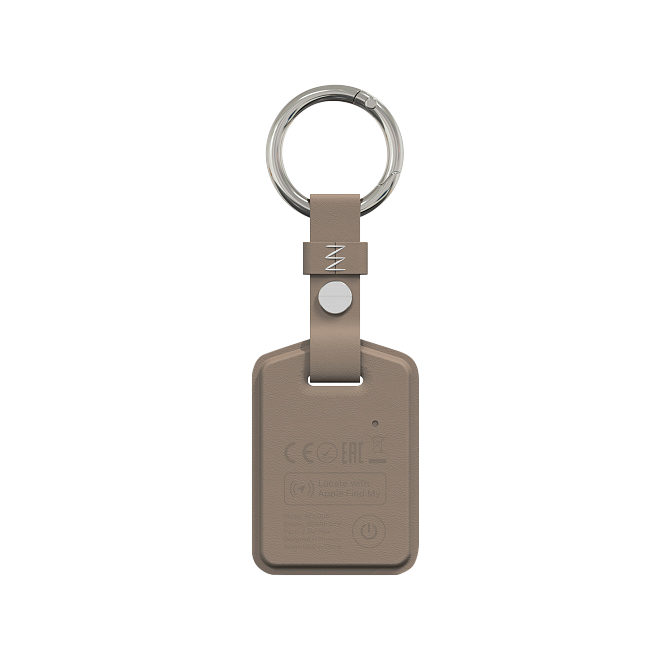 Bluetooth метка Magssory Ultima Geo Mini Tag, с поддержкой Find My, latte, Латте