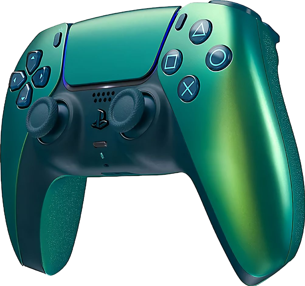 DualSense PS5 Chroma Teal (бирюзовый хром)
