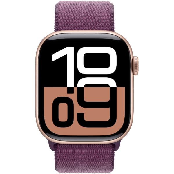 Часы Apple Watch Series 10 46mm, Rose Gold, Sport Loop