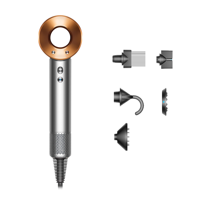 Фен Dyson HD07 Supersonic (Nickel/Copper) (2022)