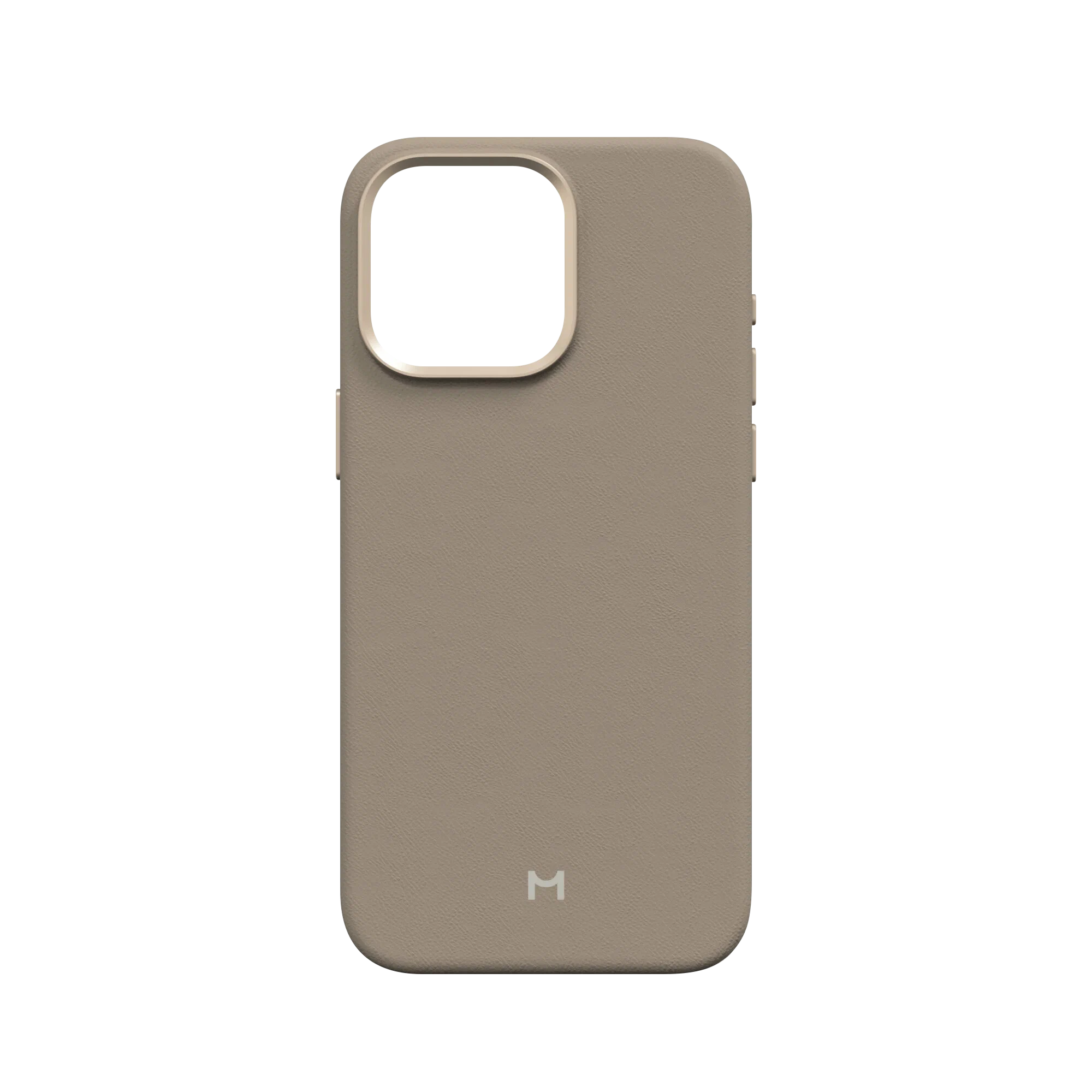 Чехол Magssory Eco Leather Case для iPhone 15 Pro Max, экокожа, с магнитами, совместимые с MagSafe, Латте