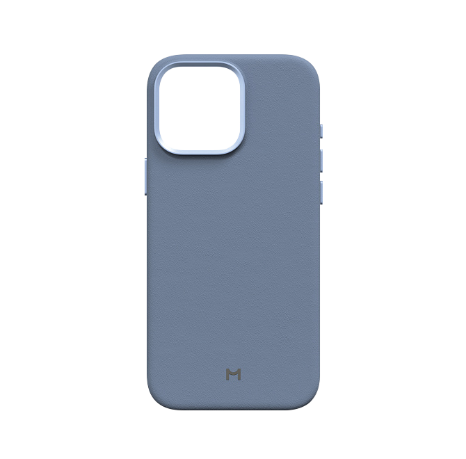 Чехол Magssory Eco Leather Case для iPhone 16 Pro Max, экокожа, с магнитами, совместимые с MagSafe, Кобальт